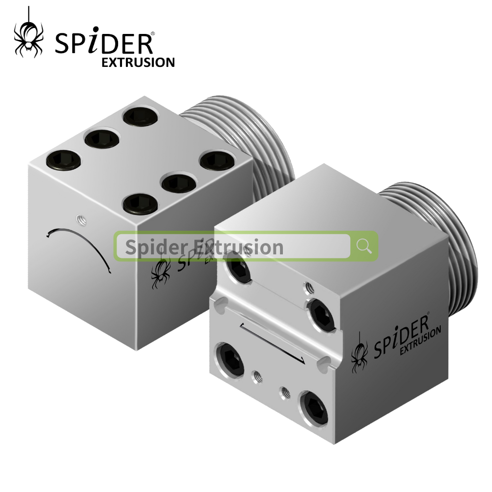 Shape Extrusion Crosshead Head used for multi-layer profile extrusion applications-SPiDER EXTRUSION